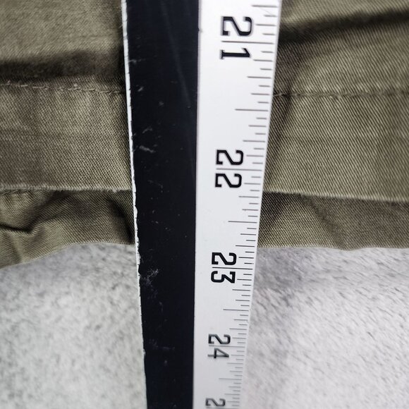 Womens Love Tree Army Green Jacket Button & Full Zip Long Sleeve 100% Cotton M - Picture 10 of 12